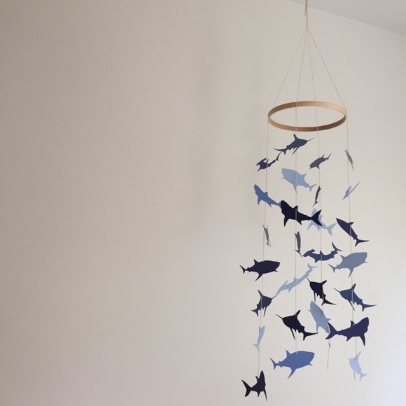 shark baby mobile